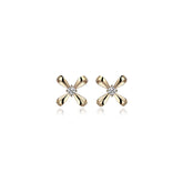 PHX0017-E - Bow Tie Earring