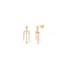 GVXE0027 - Triple Line Earring