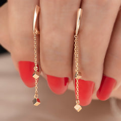 GVXE0087 - Cube Dangle Earring