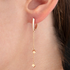 GVXE0087 - Cube Dangle Earring