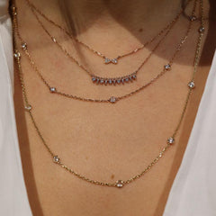 PHX0026-P - Crown Necklace