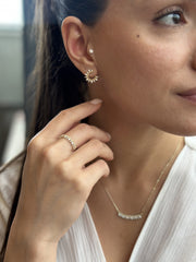 PHX0026-E - Crown Earring