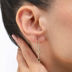 LNXE0002 - Paperclip Earring