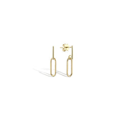 LNXE0006 - Dainty Paperclip Earring