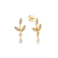 PFX0029-E - Crown Branch Earring