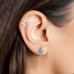 PXE0102 - Snowflake Earring