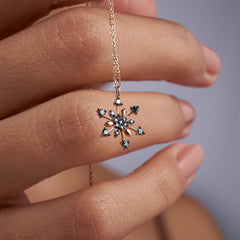 PXP0035 - Snowflake Necklace